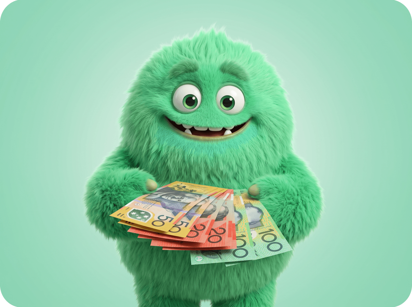 The CashPal mascot — cash advance loans