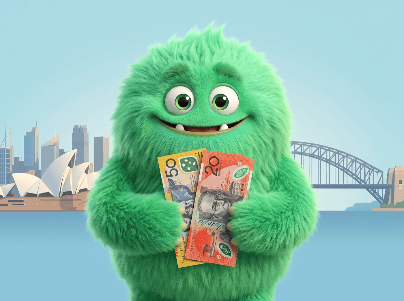 The CashPal mascot — cash loans Sydney and payday loans Sydney
