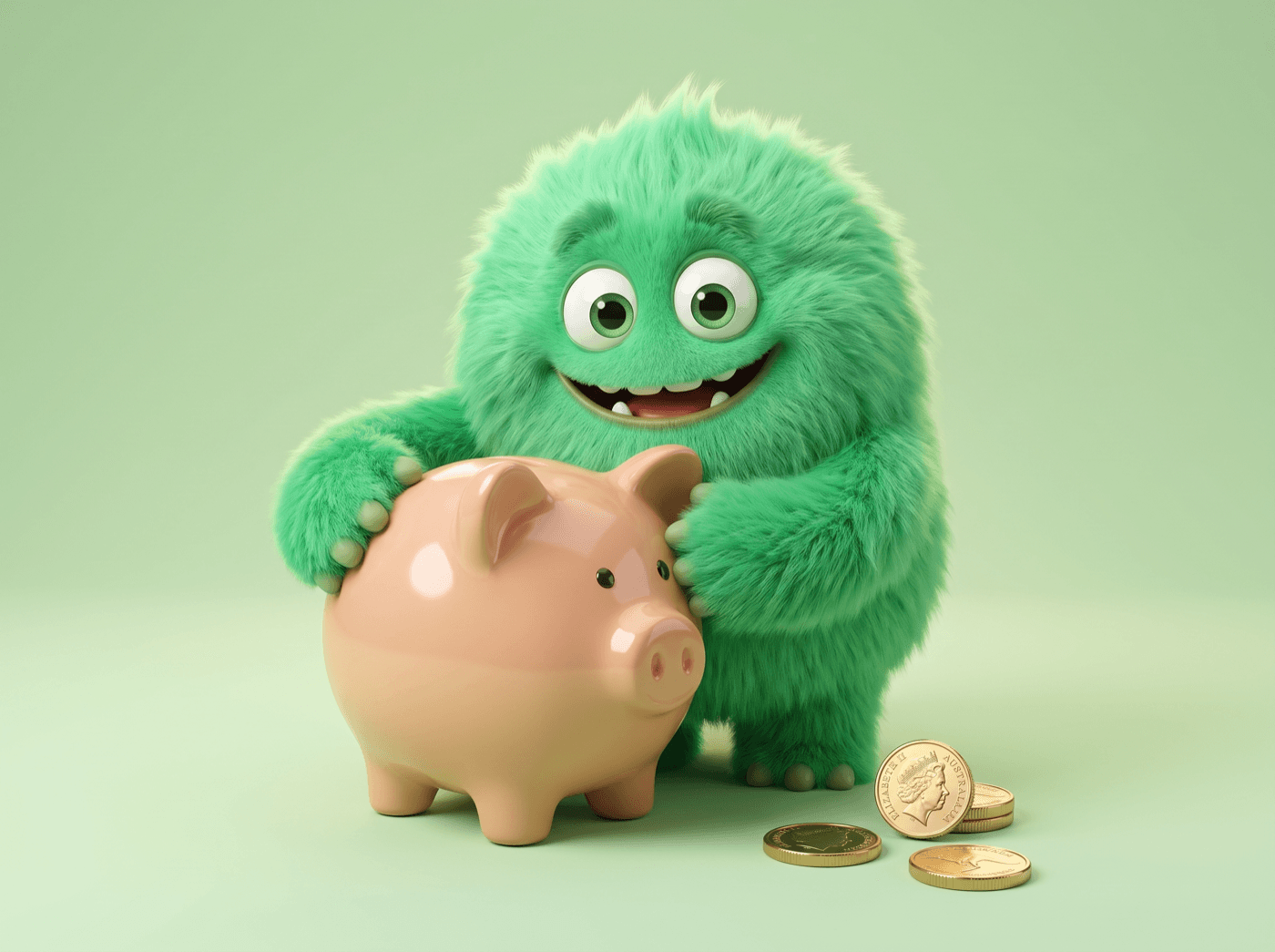 The CashPal mascot — cheap loans