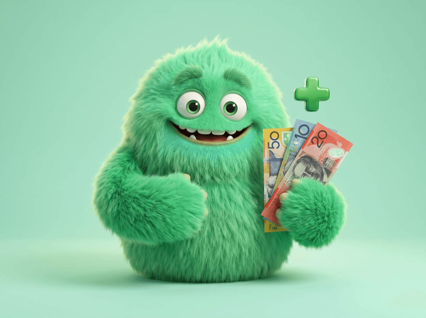 The CashPal mascot — emergency loans