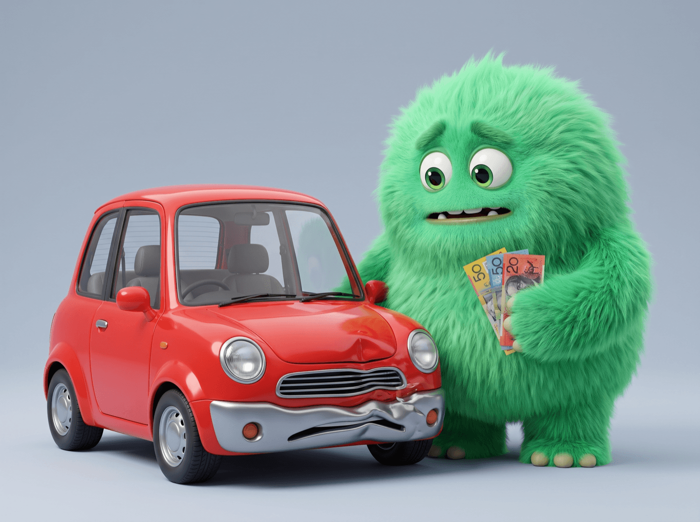 The CashPal mascot — last minute loans