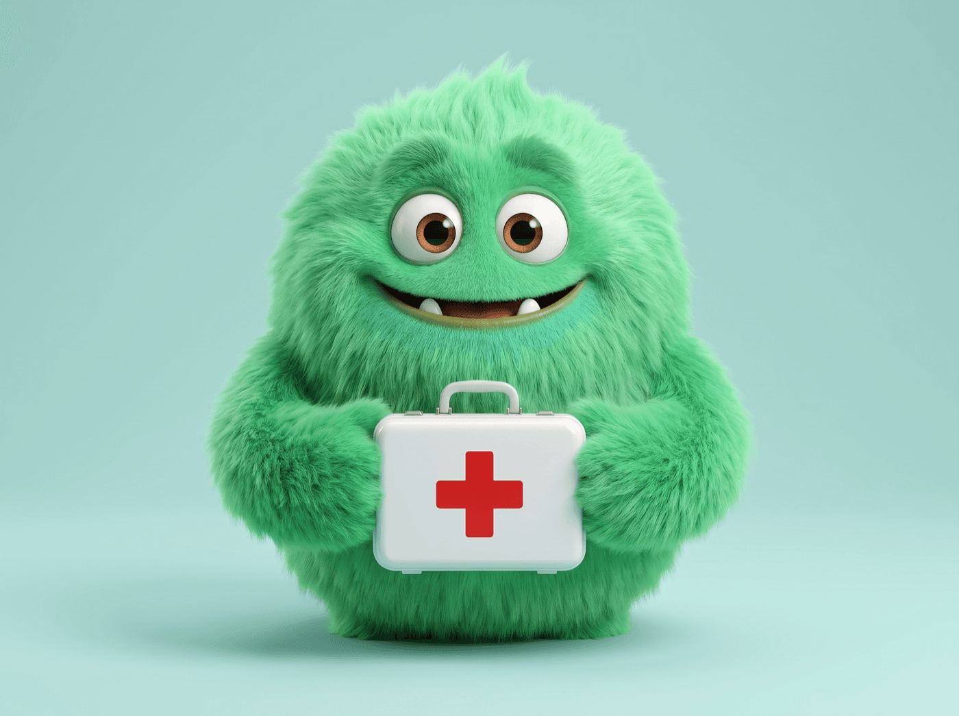 The CashPal mascot — medical finance loans
