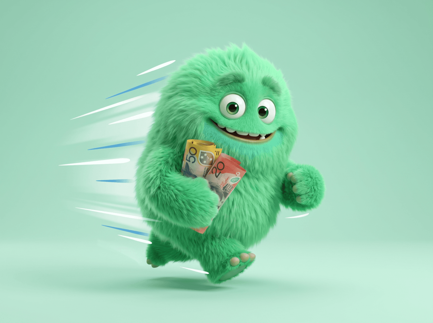 The CashPal mascot — urgent loans