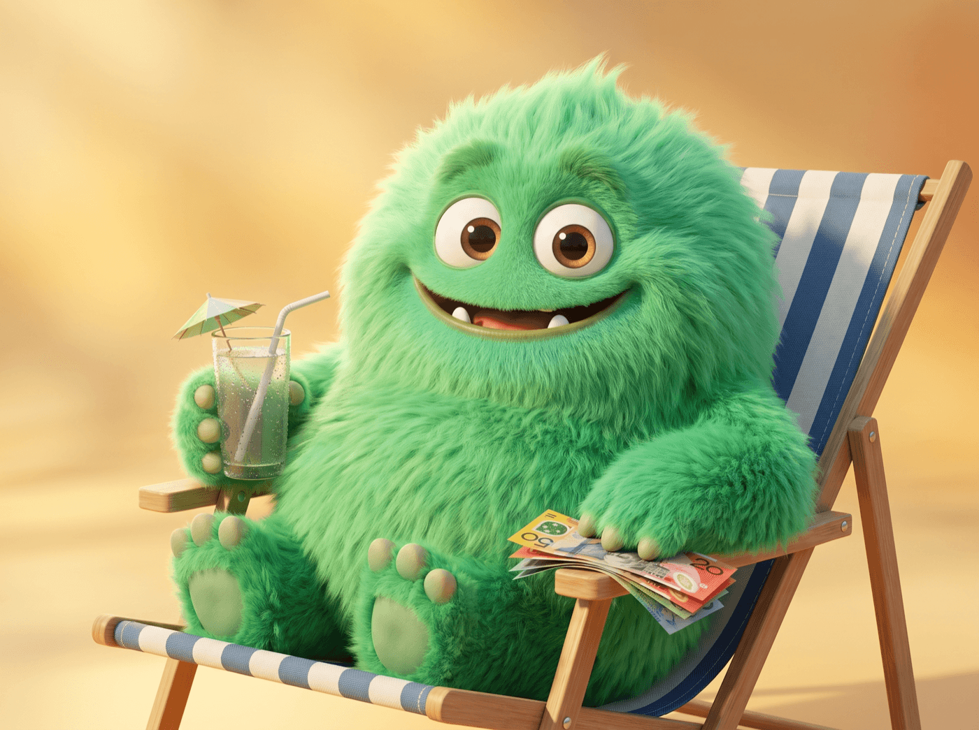 The CashPal mascot — weekend loans
